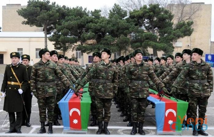 Azərbaycanda hərbi xidmətə növbəti çağırış başlayıb
Azərbaycanda hərbi xidmətə növbəti çağırış başlayıb