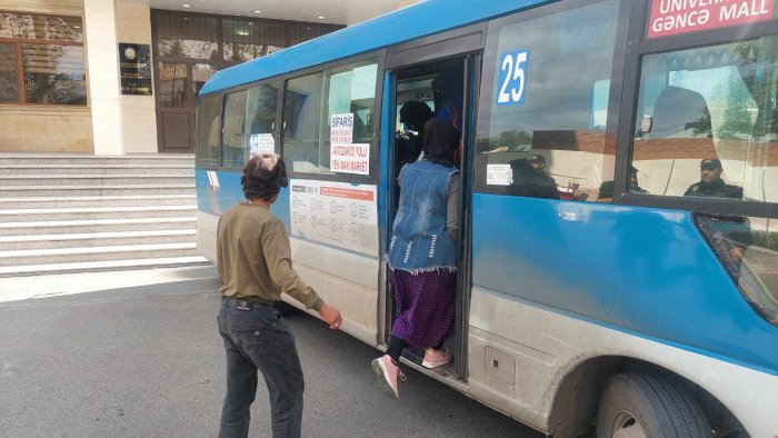 Gəncədə tüfeyli həyat tərzi keçirənlər və dilənçilər saxlanıldı -    Foto   