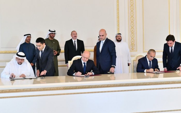    Azərbaycanla “Masdar” şirkəti arasında sənədlər imzalanıb   