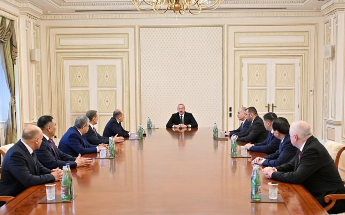    İlham Əliyev qəbul keçirdi      

