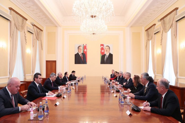 Əli Əsədov Türkiyə Ali Məhkəməsinin sədri ilə görüşüb