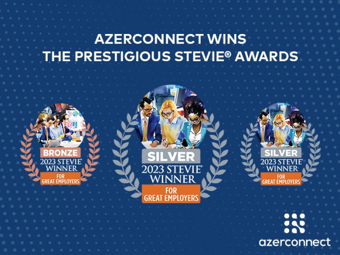 Azerconnect şirkəti nüfuzlu Stevie®mükafatına layiq görülüb