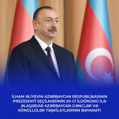 Azərbaycan gənclər və könüllülər təşkilatları bəyanat yayıb