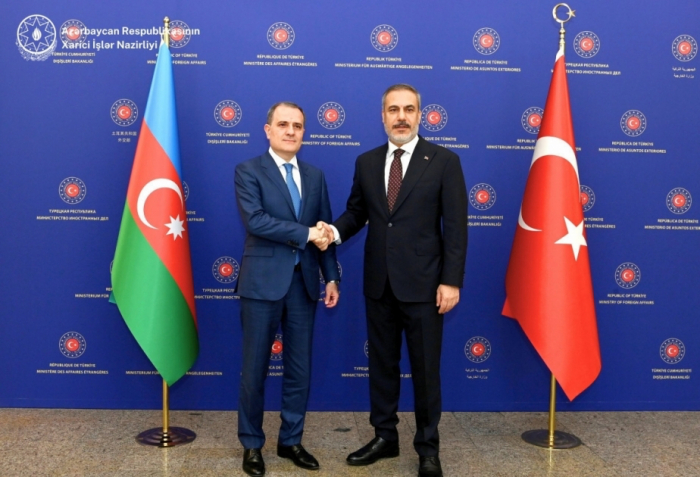   Azerbaijani, Turkish foreign ministers meet in Jeddah  