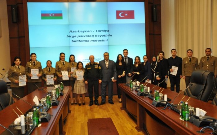 Türkiyəli mütəxəssislər mükafatlandırılıb