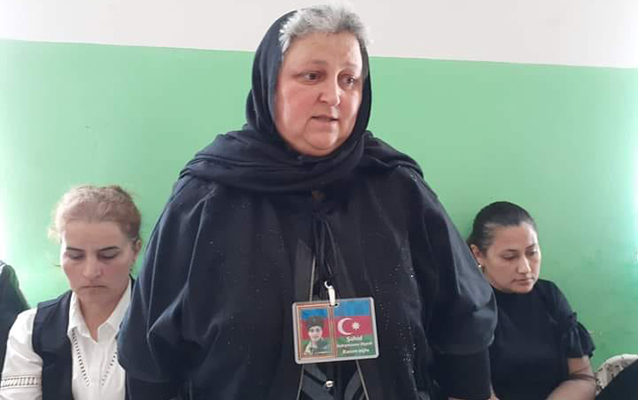    Şəhid anası vəfat etdi -    Foto     
   