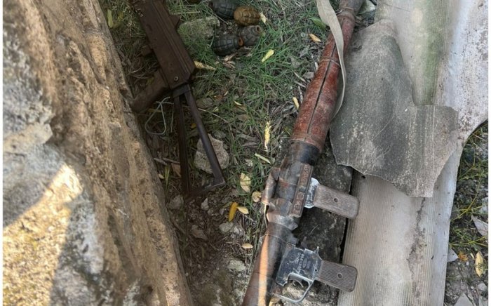 Qubadlıda silah-sursat aşkar edilib -    Foto    