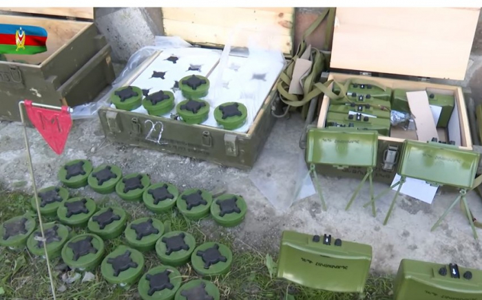  Azerbaijan releases footage of ammo depots detected after anti-terrorist measures in Karabakh -  VIDEO  