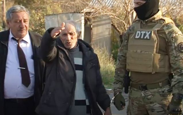  Detained Armenian terrorist visually shows burial places of Azerbaijanis tortured to death - VIDEO