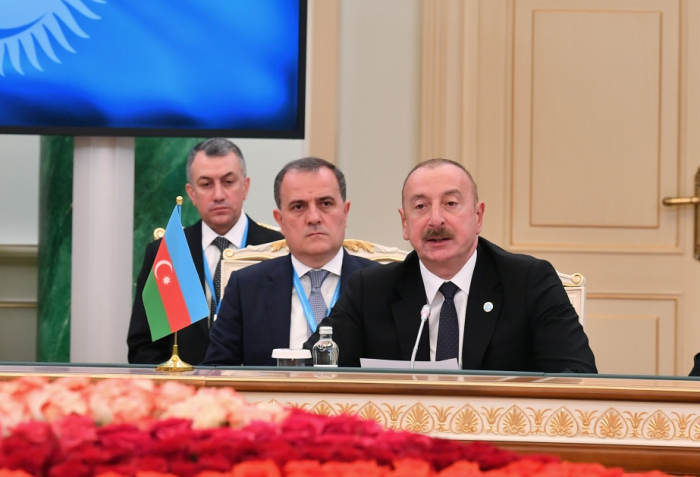     Präsident:   Die Festigung der Beziehungen zu den türkischen Staaten gehört zu den obersten außenpolitischen Prioritäten Aserbaidschans  