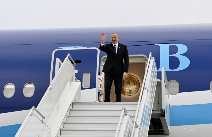   Le président Ilham Aliyev termine sa visite au Kazakhstan  