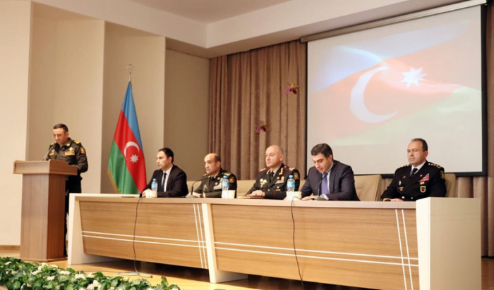 National Defense University’s delegation meets with students of Azerbaijan State University of Architecture and Construction
