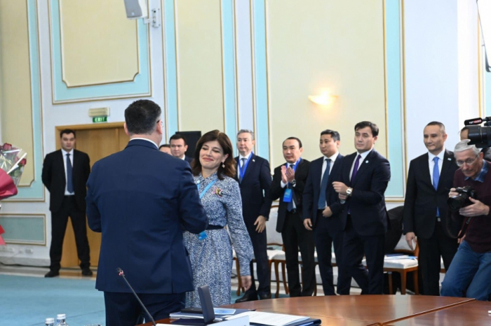 Gunay Afandiyeva awarded the highest diplomatic medal of Kazakhstan