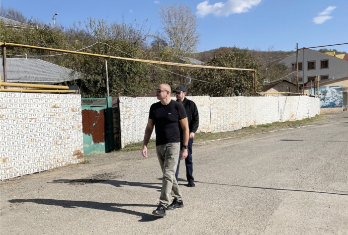  Le président Ilham Aliyev et Mehriban Aliyeva ont visité le village Vengli de Kelbedjer - PHOTOS