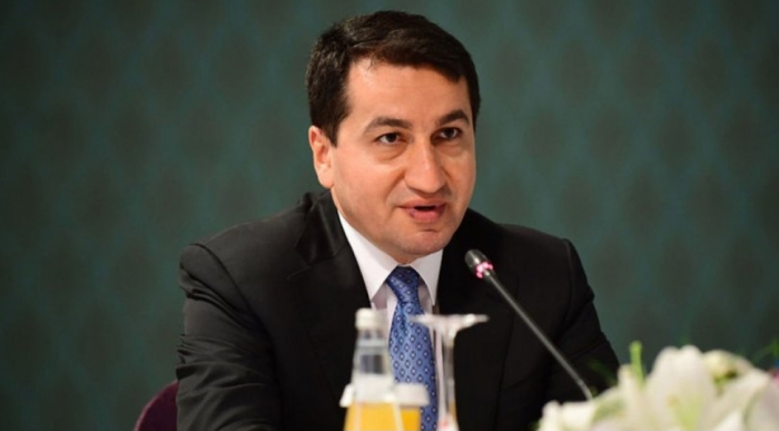    Hikmət Hacıyev:    “Təbiət də bizim zəfərimizə sevinir”    - VİDEO     
