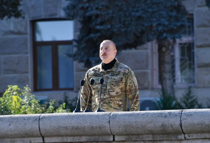     Ilham Aliyev:   Im 21. Jahrhundert hat keine Armee so viel Professionalität und Engagement bewiesen wie unsere  