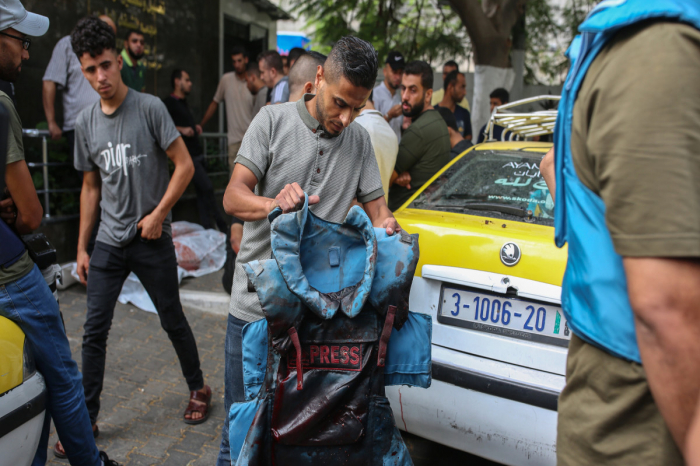    Qəzza zolağında 39 jurnalist həlak olub,    8-i yaralanıb     
   