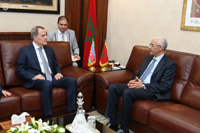 Le chef de la diplomatie azerbaïdjanaise rencontre le président de la Chambre des Représentants du Maroc