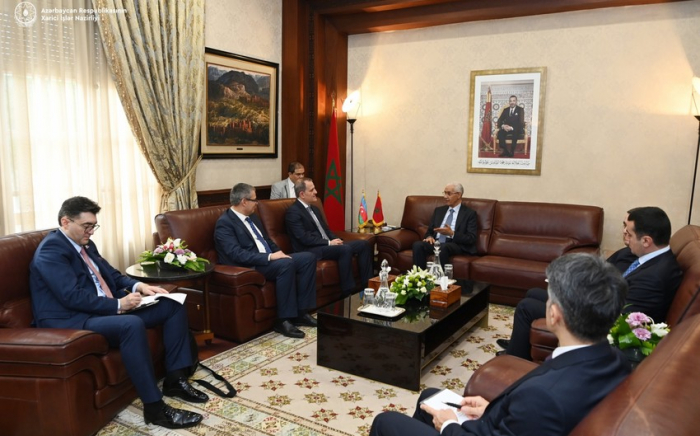   Jeyhun Bayramov erörterte die interparlamentarischen Beziehungen mit dem Vorsitzenden des marokkanischen Repräsentantenhauses  