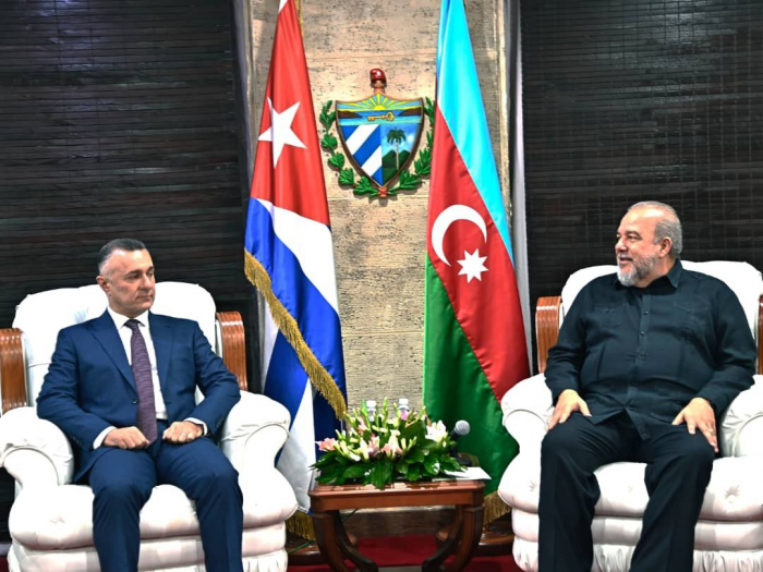   Aserbaidschanischer Gesundheitsminister trifft sich mit dem kubanischen Premierminister  
