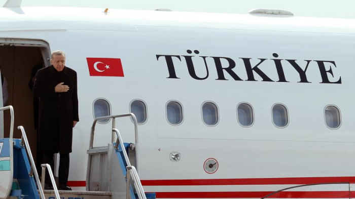 Turkish president heads to Germany for talks