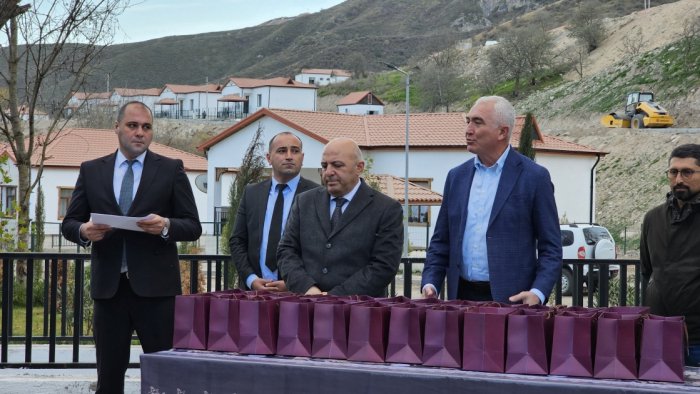 Zabuxda daha 25 ailəyə evlərin açarları təqdim olunub