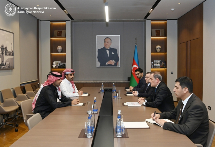  Ministro de Asuntos Exteriores de Azerbaiyán recibe al Embajador de Qatar 