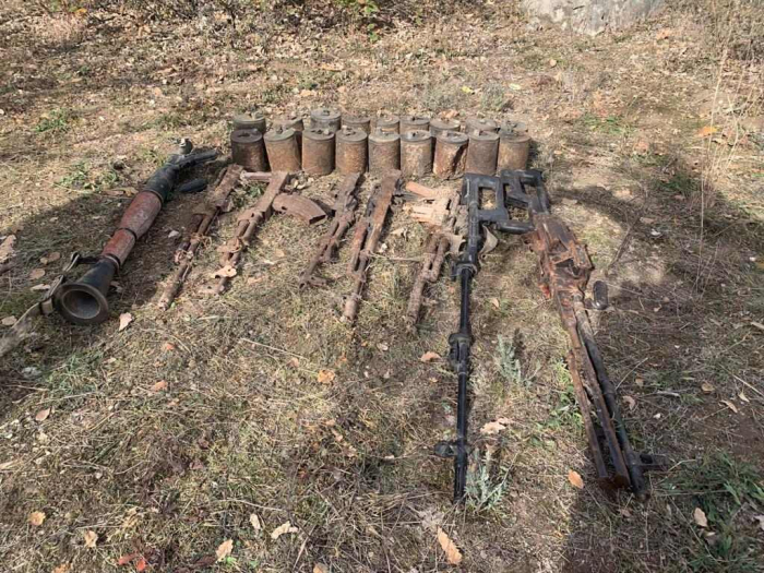   In Zangilan wurden Waffen, Munition und Minen entdeckt   – FOTO    