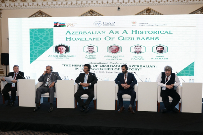 Sesiones de paneles fueron celebradas en el marco de la conferencia internacional sobre "Patrimonio de Kizilbash en Azerbaiyán: siguiendo la huella de la historia"