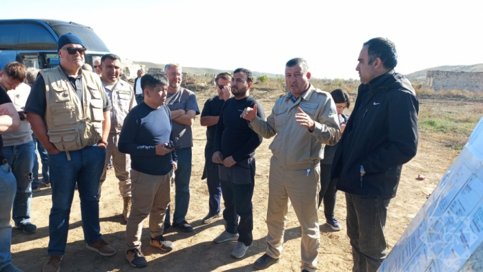 International travelers observe demining process in Azerbaijan’s Fuzuli district