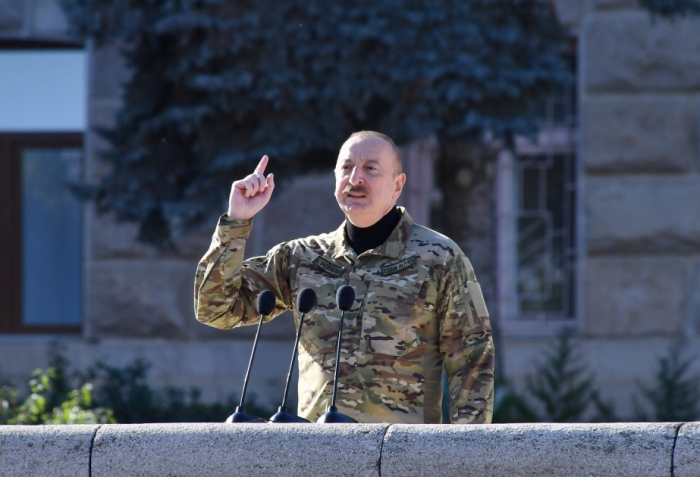  President Ilham Aliyev: It is a historic event that Second Karabakh War ended with complete victory of Azerbaijani state 