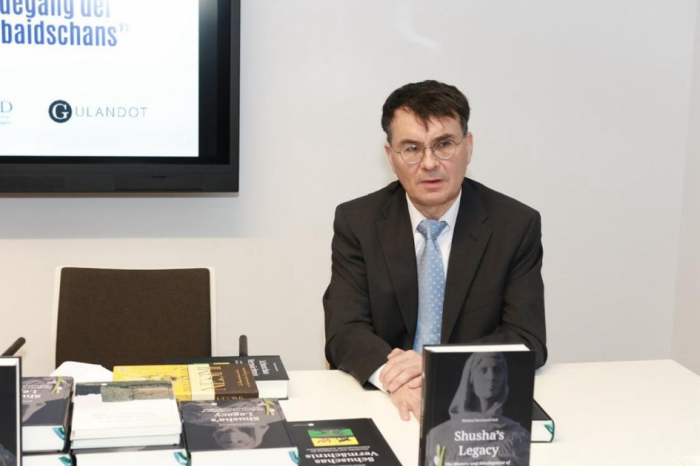 German turcologist presents his book dedicated to Shusha in Berlin