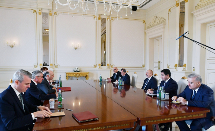  Azerbaijani President receives UK Minister of State for Europe and North America 