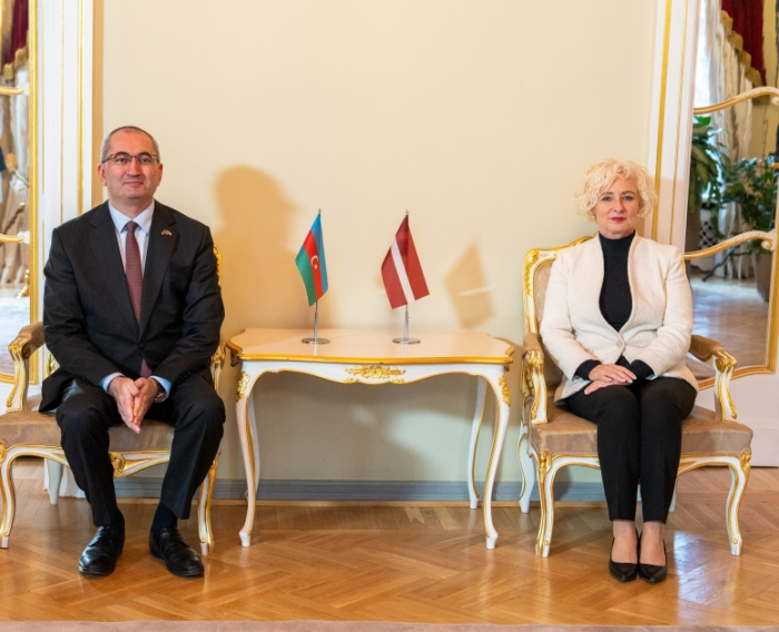  Saeima speaker: Latvia interested in expanding economic, commercial relations with Azerbaijan 