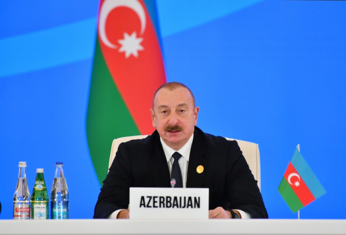   President: Azerbaijan has invested billions of dollars in its transportation infrastructure in recent years  