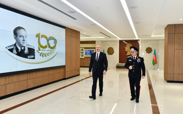   Presidente Ilham Aliyev participa en la inauguración de los nuevos edificios administrativos del Servicio de Seguridad del Estado  