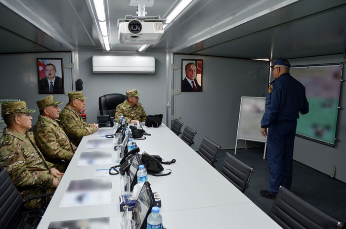   Azerbaijan Defense Minister inspects combat training of Air Defense Units  