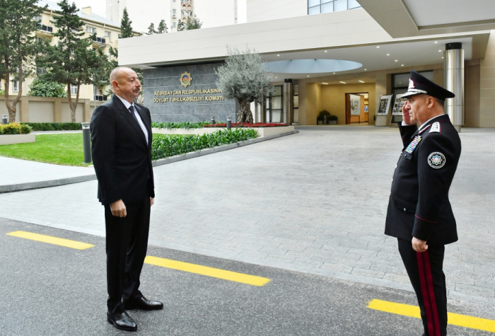 President Ilham Aliyev attended opening of new administrative buildings of State Security Service