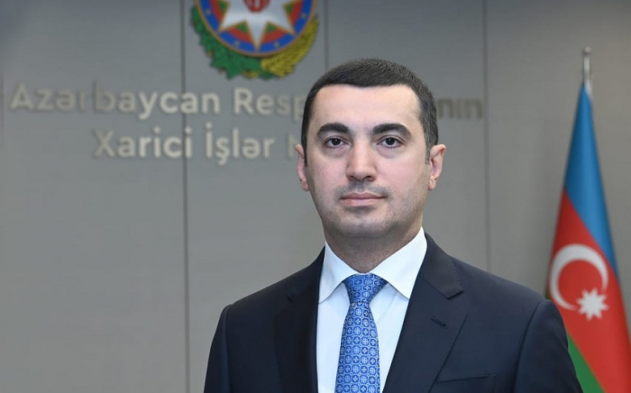   Ayxan Hacızadə:  Ermənistanın əsassız və ziddiyyətli bəyanatlara üstünlük verməsi ənənəvi hal alıb 