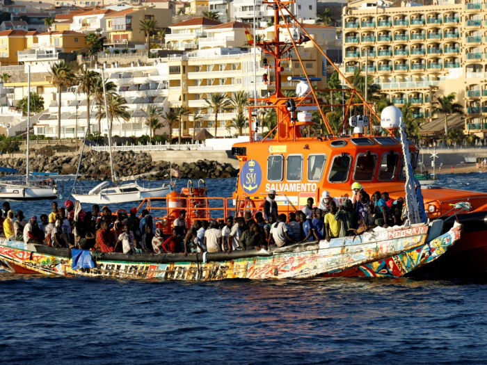 Plus de 500 migrants secourus au large des îles Canaries en Espagne 