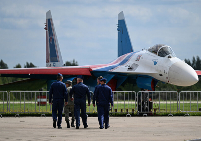 Rusiya ordusu yeni  Su-35S  qırıcıları ilə silahlandı  - VİDEO 