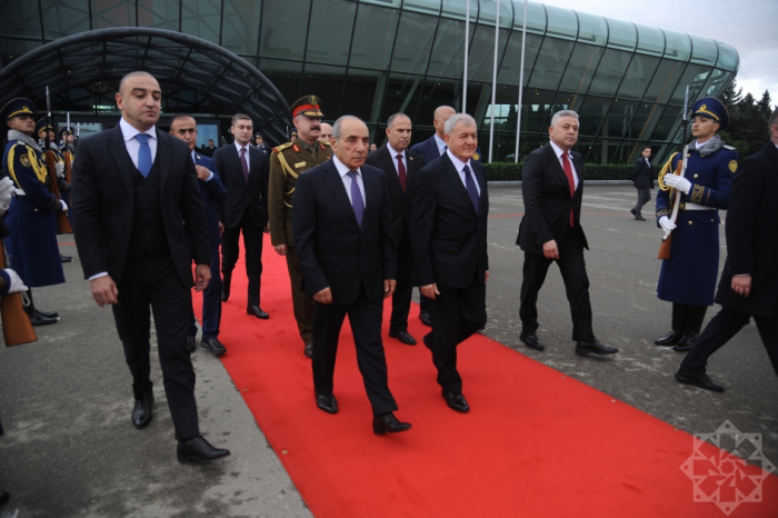 Le président irakien termine sa visite officielle en Azerbaïdjan