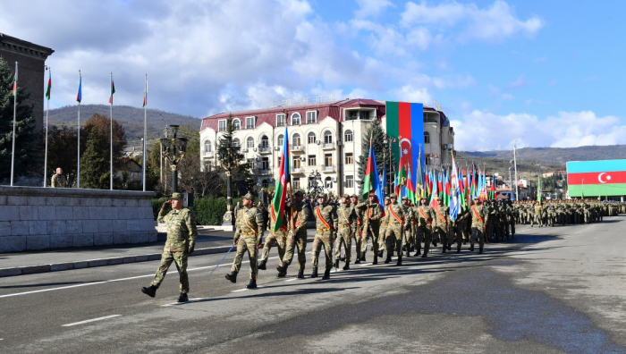    "Ağdərədə, Əsgəran, Xocavənd, Xocalı və Xankəndidə bayraq qaldırmağım mənim üçün böyük xoşbəxtlikdir"   