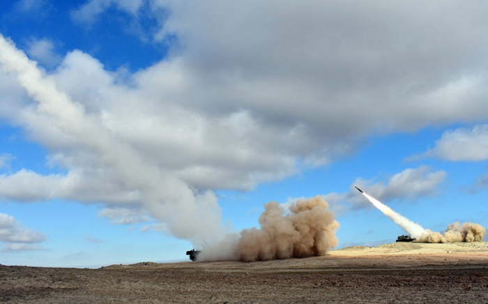   Aserbaidschanische Armee zerstörte die Luftziele des konventionellen Feindes mit Flugabwehrraketensystemen   - FOTO und VIDEO    