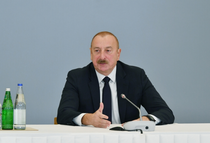   We really try to do maximum in order to create most comfortable conditions for former refugees - Ilham Aliyev   