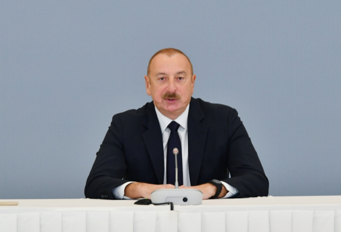   Ilham Aliyev  : Algunos en el Parlamento Europeo se comportan como maníacos 