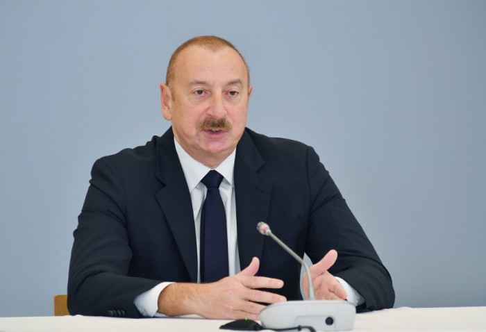     Aserbaidschanischer Präsident:   Wir haben der Region Frieden gebracht  