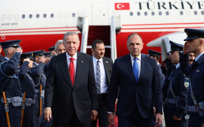  Erdogan besucht Griechenland - FOTO