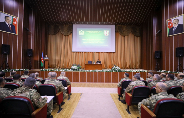 Azerbaijan MoD completes training-methodical sessions with officers & psychologists on ideological work and moral-psychological support