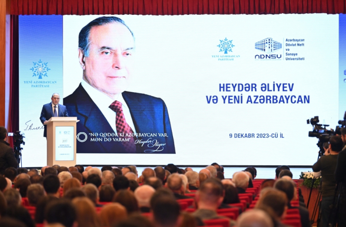 “Heydər Əliyev və Yeni Azərbaycan” mövzusunda konfrans keçirilib  
